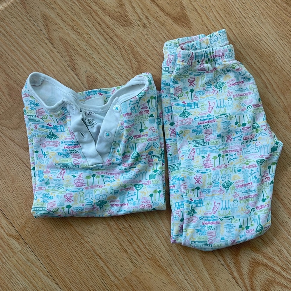Joy Street Kids LA Pajamas Size 5
